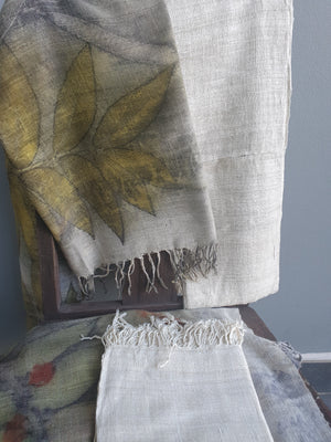 Handloomed Eri Silk Scarf
